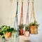 Macrame Plant Hanger With No Tassels, Plant Hanging with Beads, Suitable for Indoor and Outdoor Use, Sustainable Gifts for Plant Moms product 4